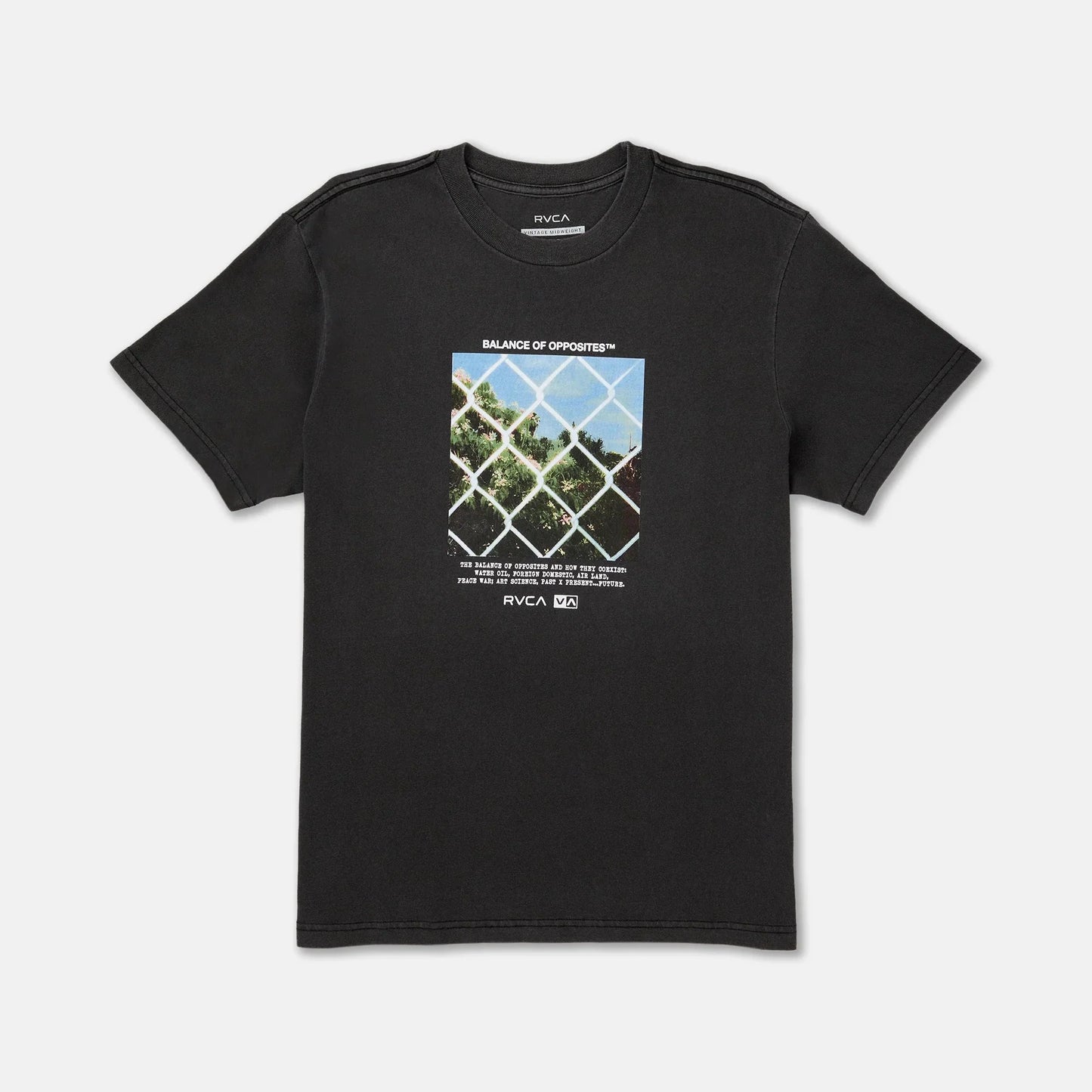 RVCA Thru View Short Sleeve Tee