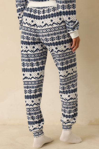 Z Supply Vanilla Ice Twilight Fairisle Jogger Pajama Pants