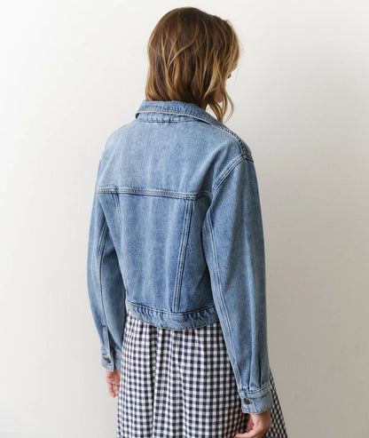Cropped Denim Jacket