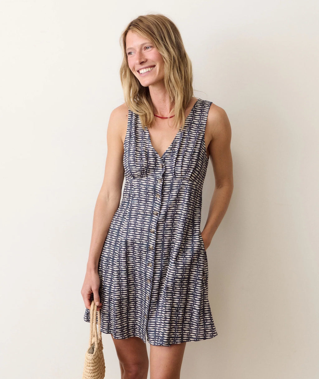 Marine Layer Camila Sleeveless Mini Dress