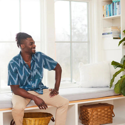 One World Brothers Don't Stop Til The Top Ikat Shirt