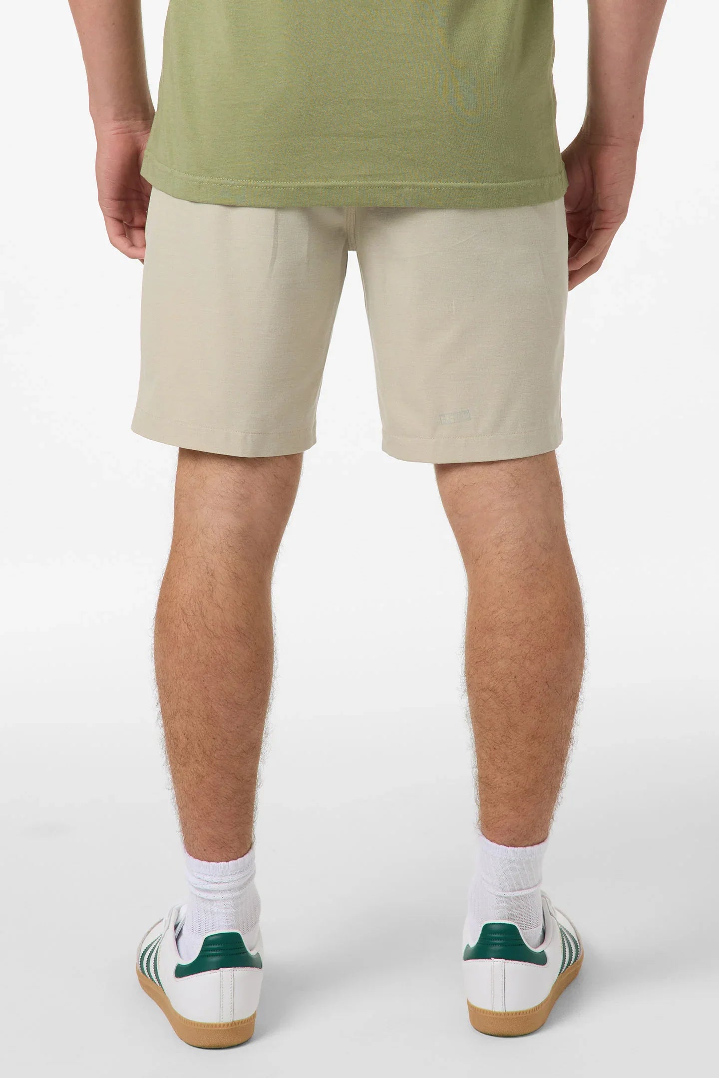 O'Neill Reserve Light Check Elastic Waist 18" Hybrid Shorts