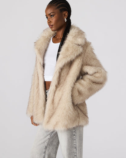 KINDRA COAT NATURAL