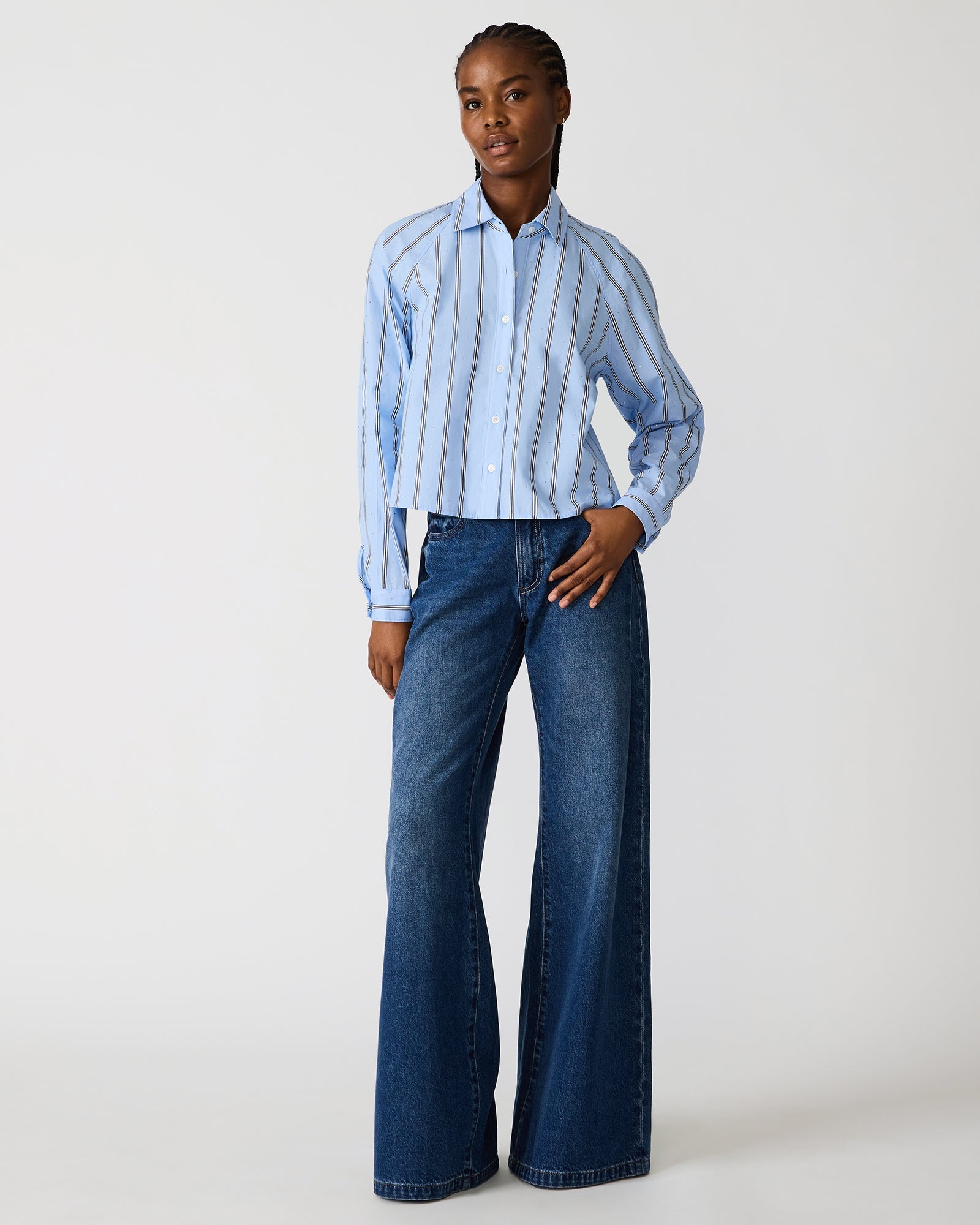 TESS TOP ESTATE BLUE