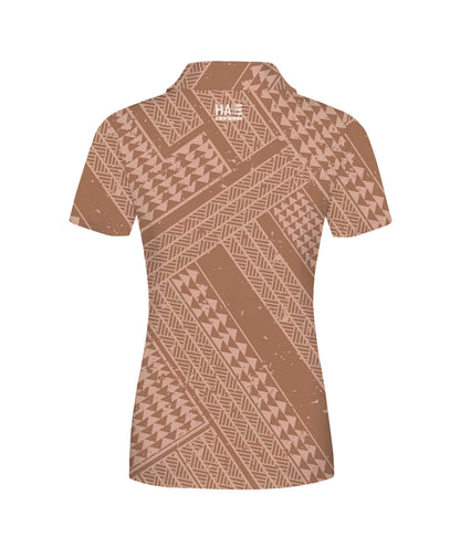Ulana Wahine Anywhere Polo Brown