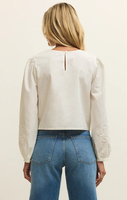 Tatiana Poplin Top