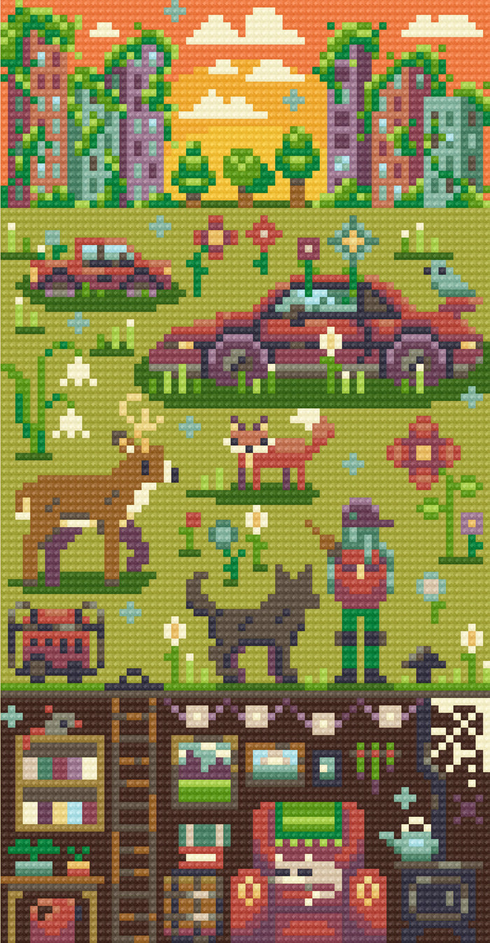 A Cozy Post-Apocalypse | Pixel Charted