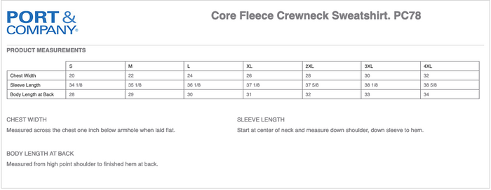Adult Crewneck Sweatshirt
