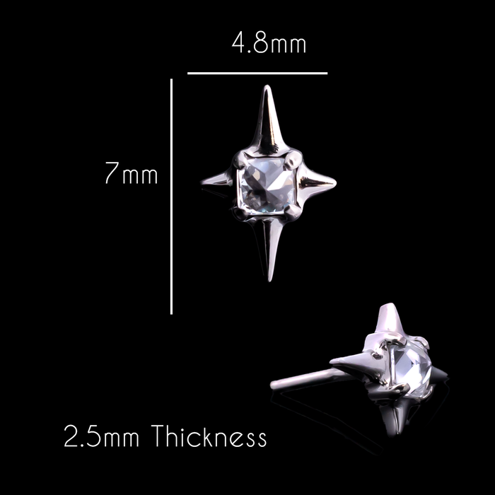 Asteri - Threadless End - Khrysos Jewelry