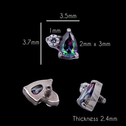 Avalon - 16G Internally Threaded End - Khrysos Jewelry