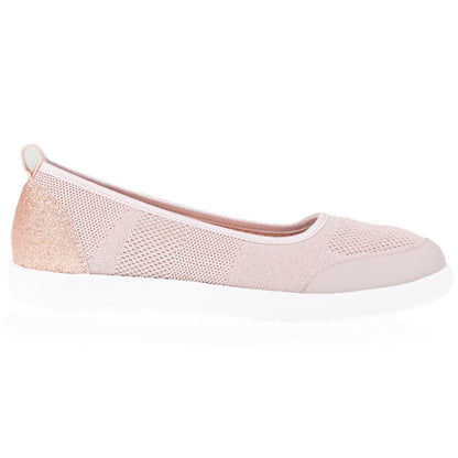 Ballerines Femme slip-on Rose poudré