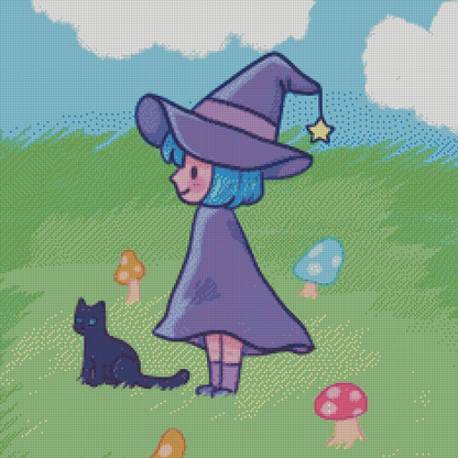 Bby Witch With Their Familar