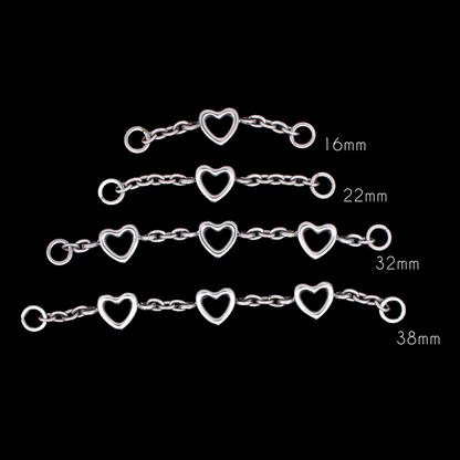 Beloved - Heart Chain - Khrysos Jewelry