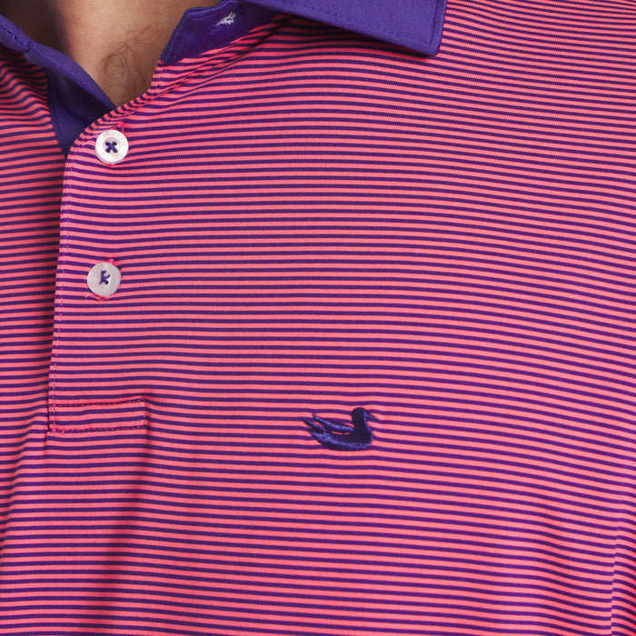 Navy & Strawberry Fizz | On Model | Detail