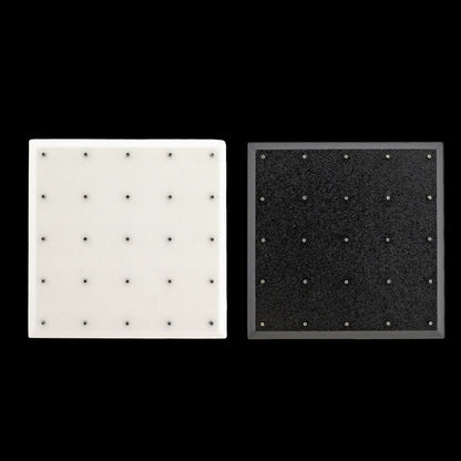 Beveled Square End Display- 14G Threaded - Khrysos Jewelry