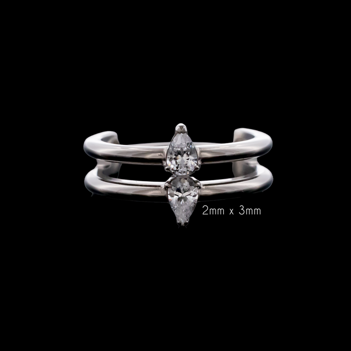 Blair - Hinged Ring - Khrysos Jewelry