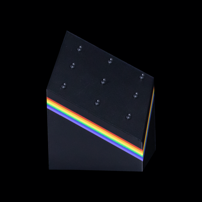 Block 9 Clip Rainbow Jewelry Display - Khrysos Jewelry