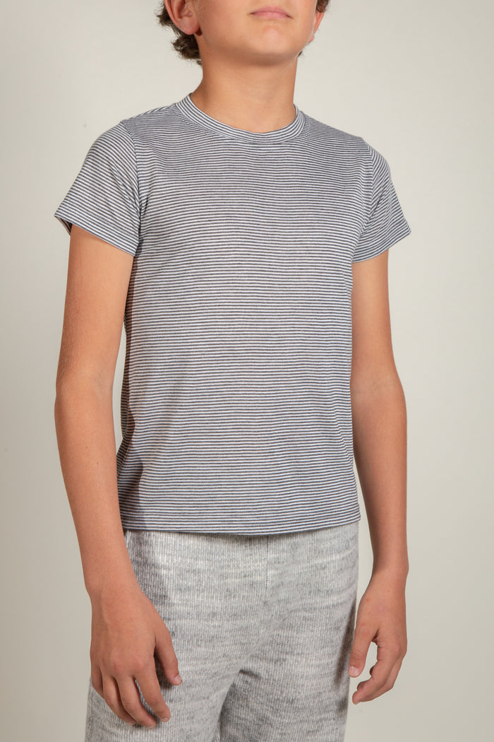 Boy's Jersey Striped Tee - view 3