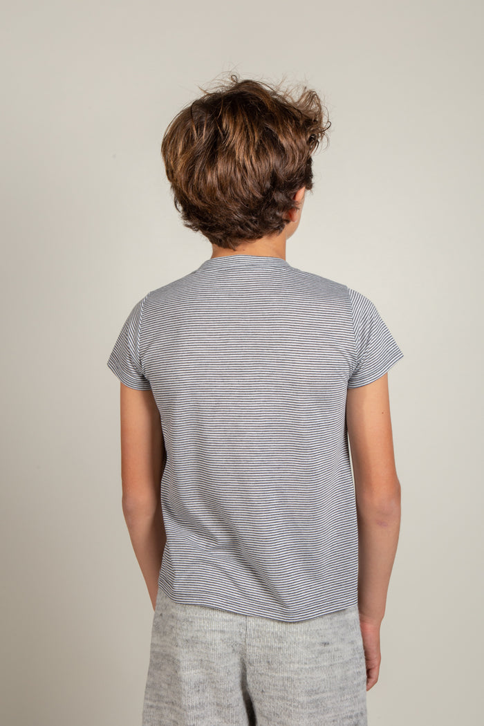 Boy's Jersey Striped Tee - view 4