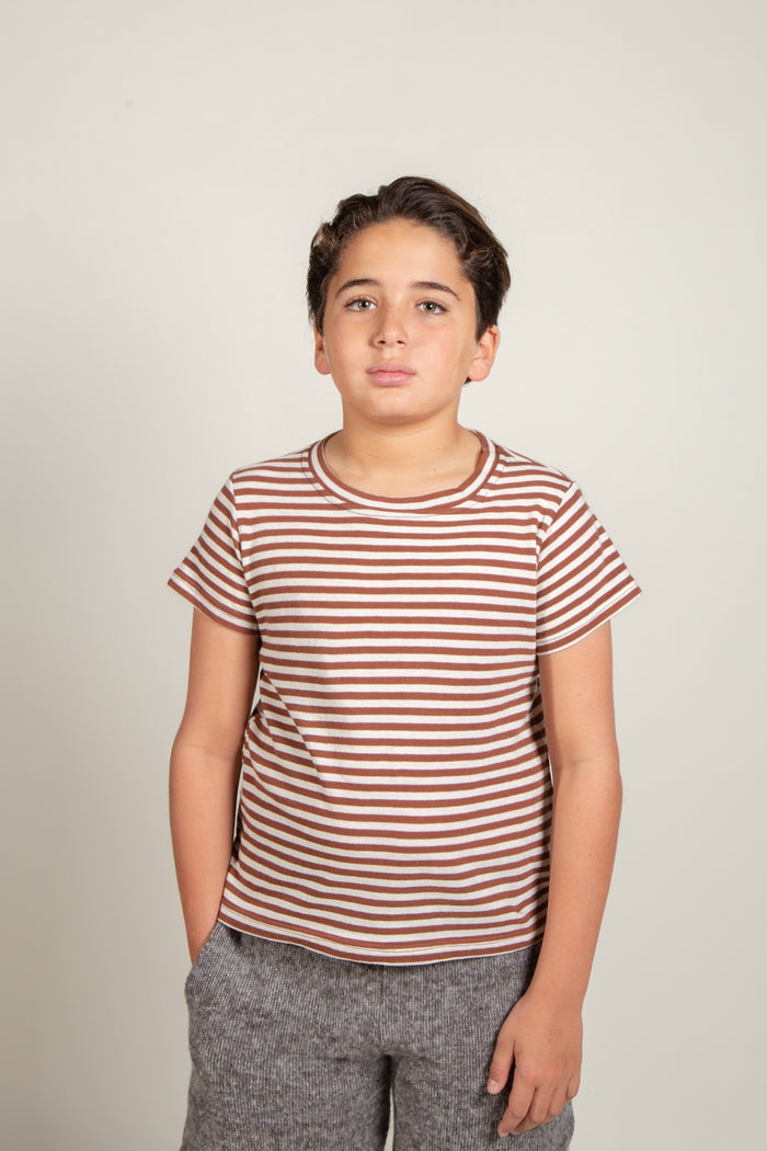 Boy's Jersey Striped Tee - view 5