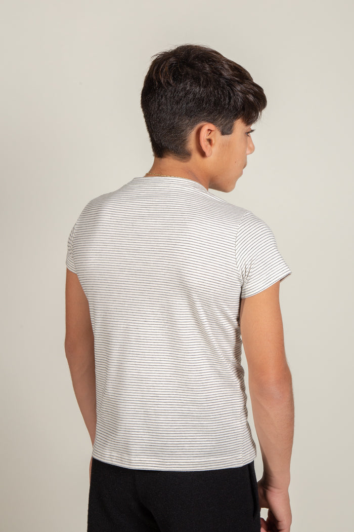 Boy's Jersey Striped Tee - view 8