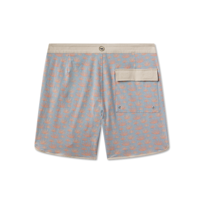 Light Blue & Washed Red | Back