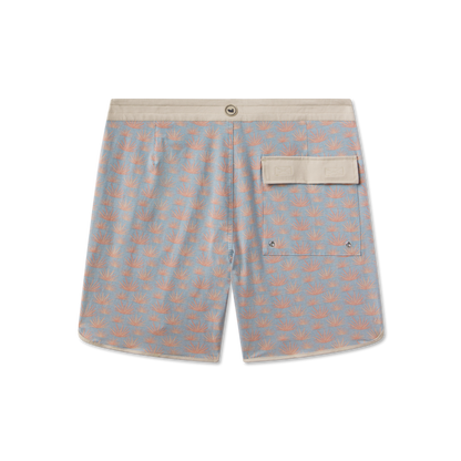 Light Blue & Washed Red | Back