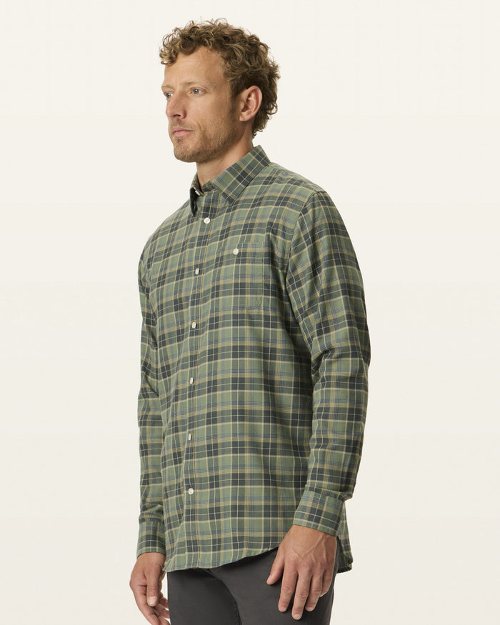 Brushed Twill Shirt, Classic Fit