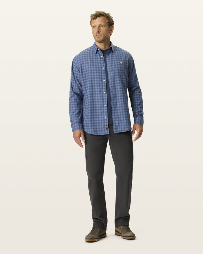 Brushed Twill Shirt, Classic Fit
