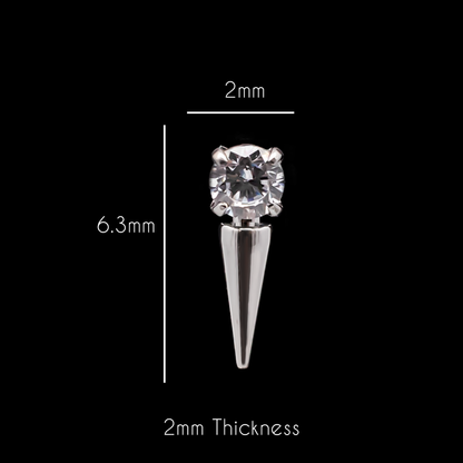 Caden - 16G Internally Threaded End - Khrysos Jewelry