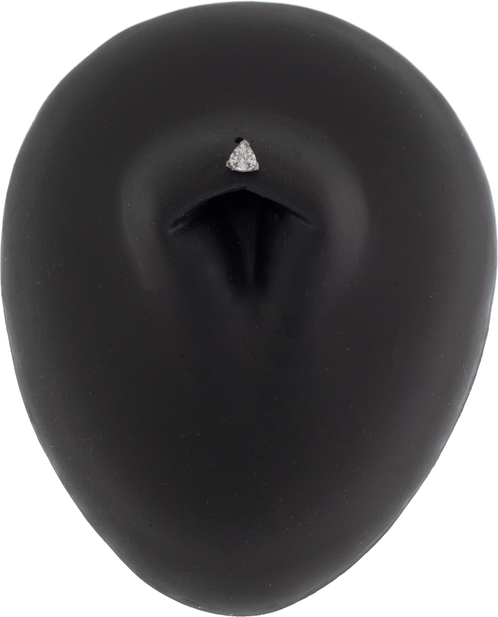 Cairo- Trillion Prong Set Low Profile End - Khrysos Jewelry
