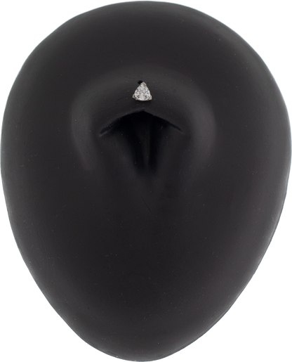 Cairo- Trillion Prong Set Low Profile End - Khrysos Jewelry