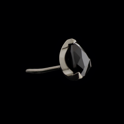 Cairo- Trillion Prong Set Low Profile End - Khrysos Jewelry