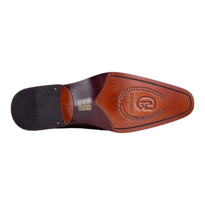 Carrucci Shoes For Amazon Carrucci Mens Brown Chestnut Whole Cut Oxford Leather Dress Shoes