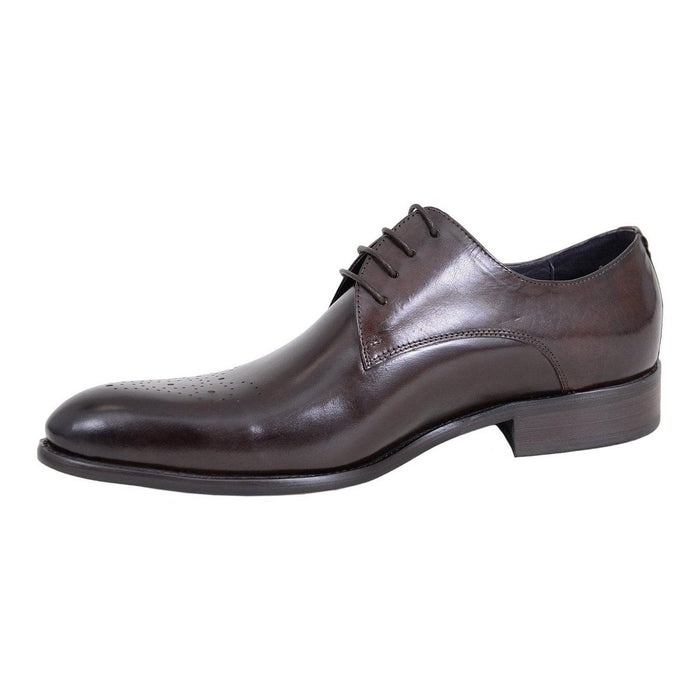 Carrucci Shoes For Amazon Carrucci Men's Genuine Leather Brown Lace Up Oxford Brogues Dress Shoes