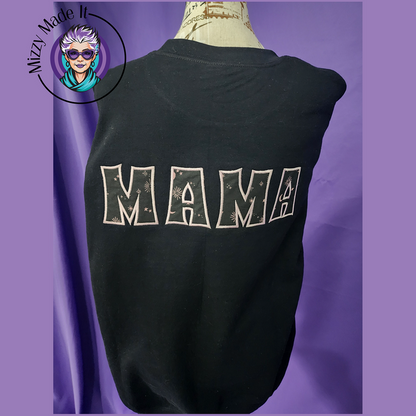 Celestial Mama Applique Crewneck