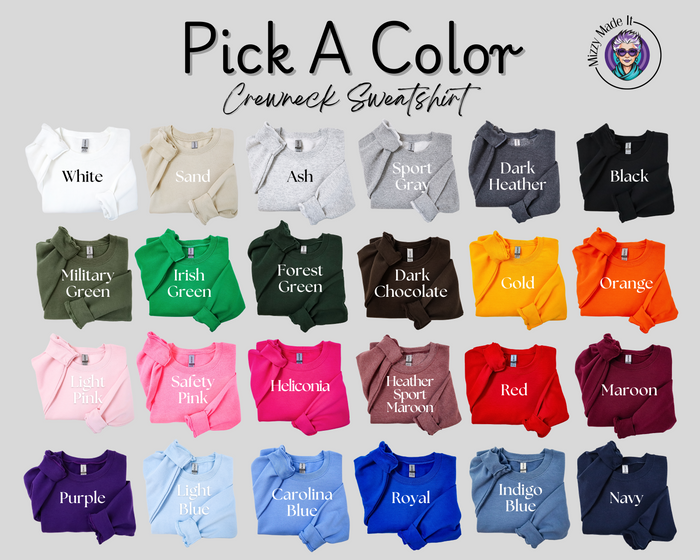 Celestial Mama Applique Crewneck