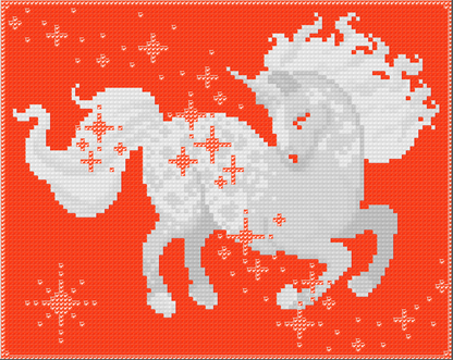 Celestial Unicorn | Pixel Charted
