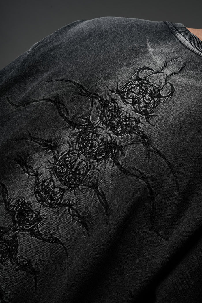 Centebrae - Cut N Stitched Washed Tshirt