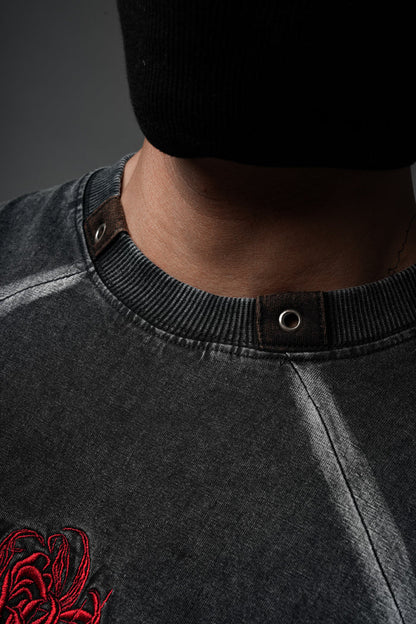 Centebrae - Cut N Stitched Washed Tshirt