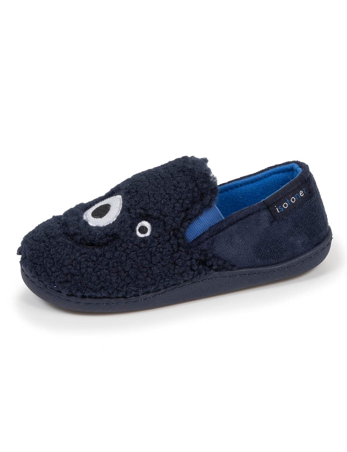 Chaussons mocassins Enfant Marine monstre