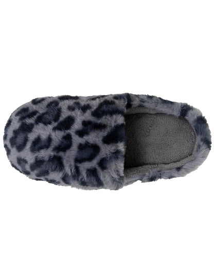 Chaussons mules Femme BLOUP Léopard gris