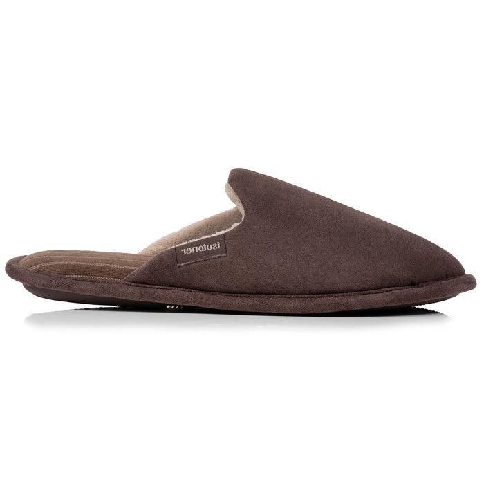 Chaussons mules Homme Marron Cappuccino
