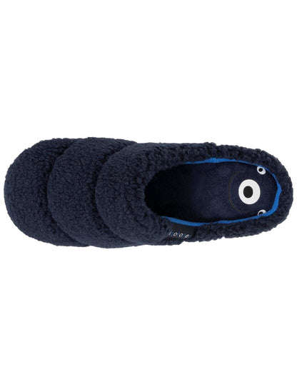 Chaussons mules Junior Marine matelassé