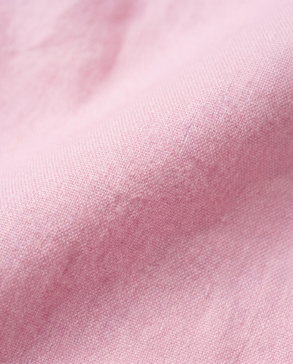 Christopher Morris Solid Pink Slim Fit Spread Collar Non-Iron Barrel Cuff Cotton Dress Shirt