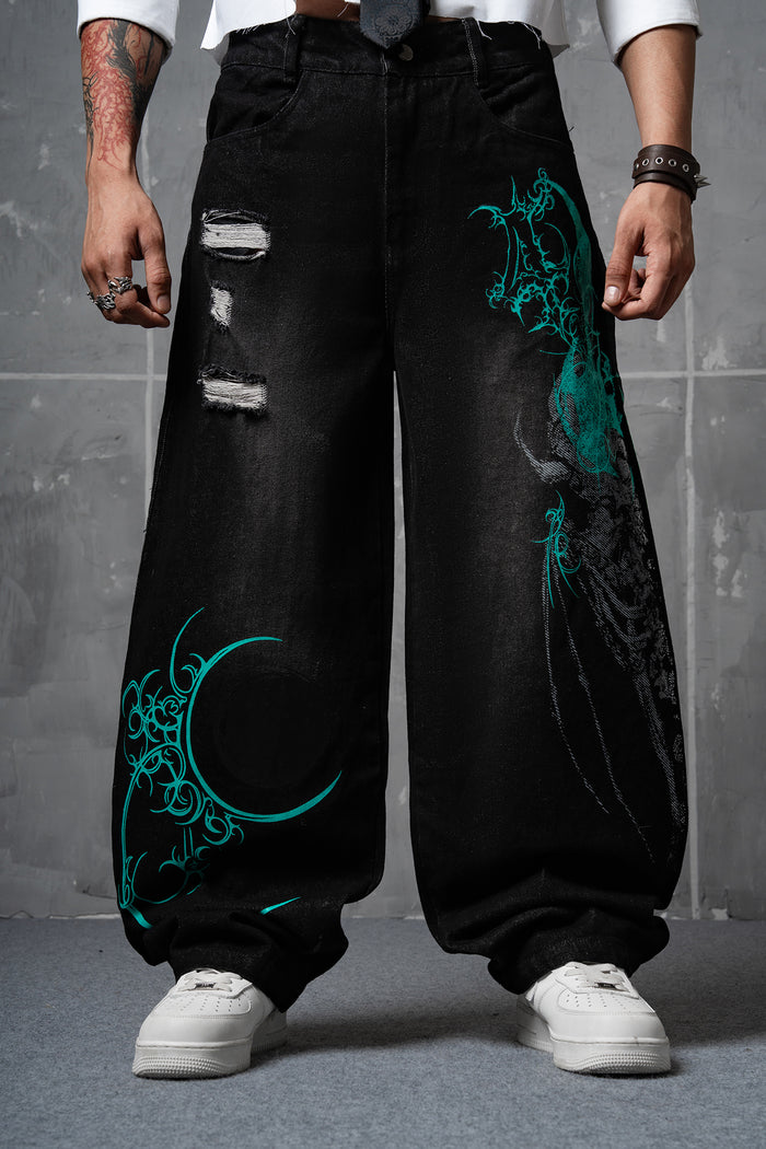 Cifer - Distressed Raw Denim Pants