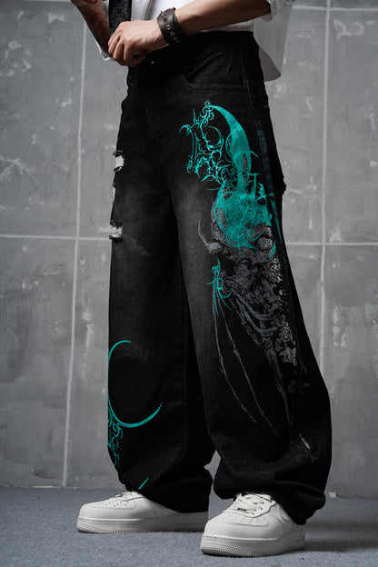 Cifer - Distressed Raw Denim Pants