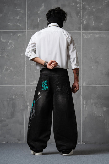 Cifer - Distressed Raw Denim Pants