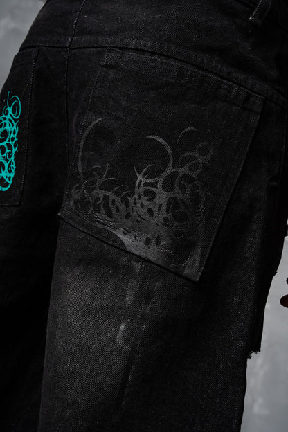 Cifer - Distressed Raw Denim Pants