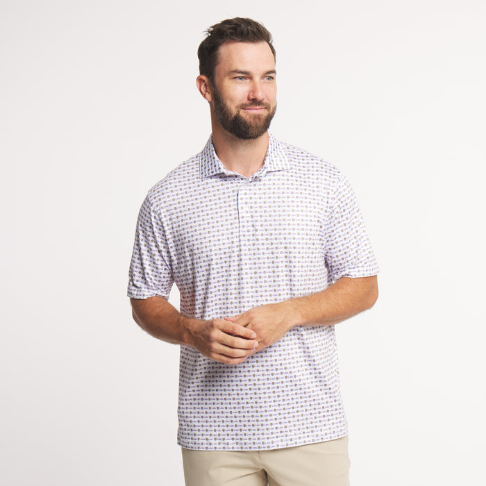 White LSU Pattern / Extra Small